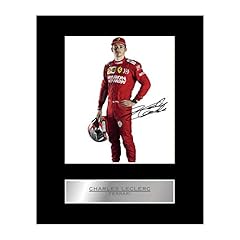 Charles leclerc signed for sale  Delivered anywhere in USA 