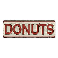 Donuts sign vintage for sale  Delivered anywhere in USA 