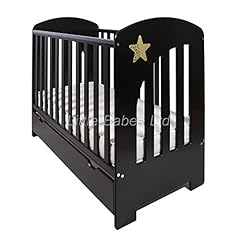 New Baby Black Nell Cot - Cot Bed & Drawer ONLY - Baby for sale  Delivered anywhere in UK