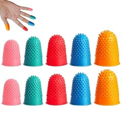 10pcs rubber thimbles for sale  Delivered anywhere in UK