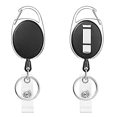 2pcs retractable keyring for sale  Delivered anywhere in UK