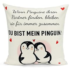 Sunia pinguin kissenbezug gebraucht kaufen  Wird an jeden Ort in Deutschland