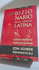 Dizionario latino. latino usato  Spedito ovunque in Italia 