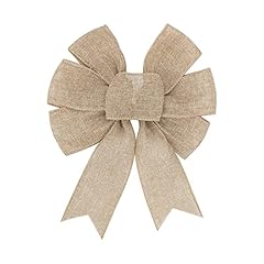 Burlap wreath rustic for sale  Delivered anywhere in USA 
