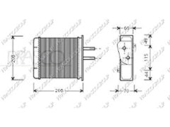 Prasco ft132h001a scambiatore usato  Spedito ovunque in Italia 