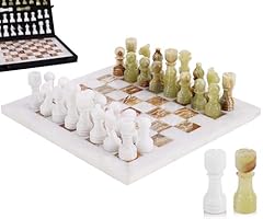 Set scacchi marmo usato  Spedito ovunque in Italia 