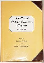 Kirtland elder quorum d'occasion  Livré partout en Belgiqu