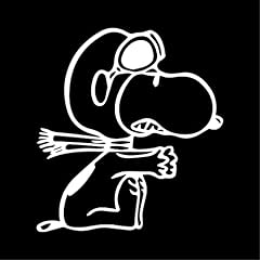 Gesar adesivo snoopy usato  Spedito ovunque in Italia 