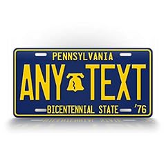 Personalized pennsylvania stat for sale  Delivered anywhere in USA 