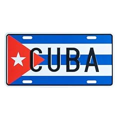 Cuba flag license for sale  Delivered anywhere in USA 