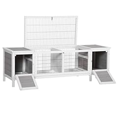 Pawhut rabbit hutch for sale  Delivered anywhere in UK