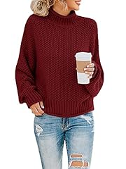 Saodimallsu womens turtleneck for sale  Delivered anywhere in USA 