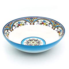 EuroCeramica Zanzibar Serving Bowl and Platters, 12-Inch, for sale  Delivered anywhere in Canada