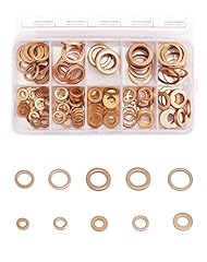 Qwork copper washers for sale  Delivered anywhere in UK