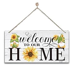 Sunflower welcome sign for sale  Delivered anywhere in USA 