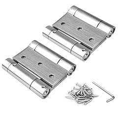 2 Pack 5½ x 3 inches Double Action Spring Door Hinges,, used for sale  Delivered anywhere in Canada