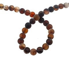 Perles agate rubanée d'occasion  Livré partout en Belgiqu