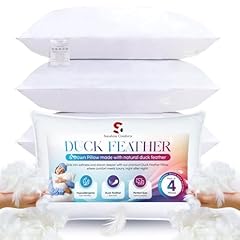 Duck feather pillows for sale  Delivered anywhere in UK