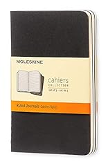 Moleskine Cahier Journal, Set 3 Quaderni con Pagina usato  Spedito ovunque in Italia 
