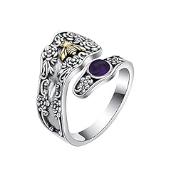 Hukkun amethyst ring for sale  Delivered anywhere in Ireland