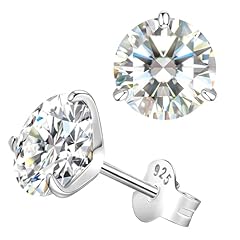 Moissanite stud earrings for sale  Delivered anywhere in USA 