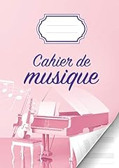 Cahier musique carnet d'occasion  Livré partout en Belgiqu
