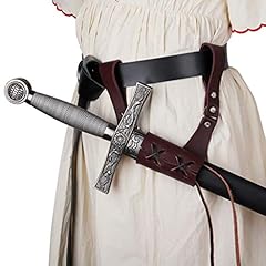 Medieval leather sword for sale  Delivered anywhere in Ireland