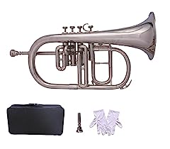 Silver flugel horn for sale  Delivered anywhere in USA 
