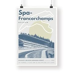 Spa francorchamps circuit for sale  Delivered anywhere in UK