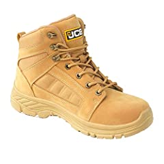 JCB Loadall S3 SRC Honey Nubuck Heavy Duty Steel Toe, used for sale  Delivered anywhere in Ireland