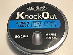 Knock slugs .177 for sale  Delivered anywhere in UK