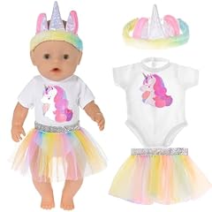3pcs babypuppenkleidung schlie gebraucht kaufen  Wird an jeden Ort in Deutschland