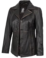 Blingsoul lederblazerjacke dam gebraucht kaufen  Wird an jeden Ort in Deutschland