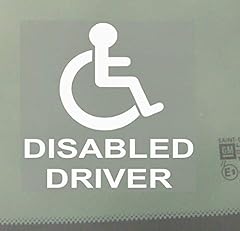 Sticker disabled driver for sale  Delivered anywhere in UK