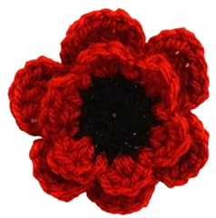 Red poppy pin for sale  Delivered anywhere in UK