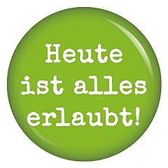 Button erlaubt grün gebraucht kaufen  Wird an jeden Ort in Deutschland
