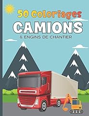 Coloriages camions engins d'occasion  Livré partout en Belgiqu