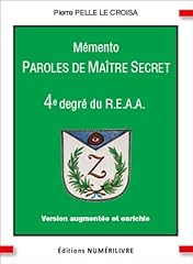 Mémento degré reaa d'occasion  Livré partout en France