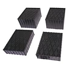 Auto Lift/Rolling Jack Rubber Block Pad Adapter Set for sale  Delivered anywhere in USA 