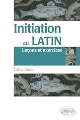 Initiation latin leçons d'occasion  Livré partout en France