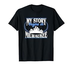 Milwaukee shirt born for sale  Delivered anywhere in USA 