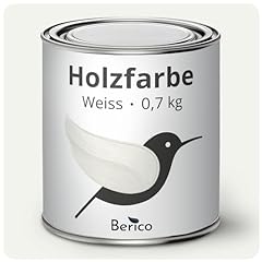 Berico holzfarbe weiss gebraucht kaufen  Wird an jeden Ort in Deutschland