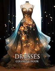 Dresses coloring book for sale  Delivered anywhere in USA 