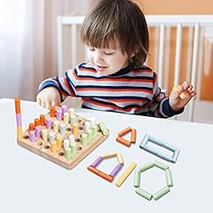 Wooden pegboard toddlers for sale  Delivered anywhere in USA 