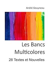 Bancs multicolores textes d'occasion  Livré partout en France