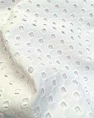 Tissu broderie anglaise d'occasion  Livré partout en France