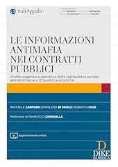 Informazioni antimafia nei usato  Spedito ovunque in Italia 