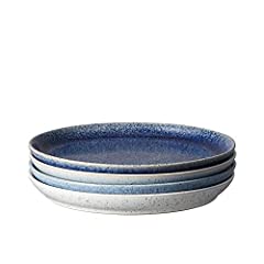 Used, Denby Studio Blue 4-Pc. Coupe Dinner Plate Set for sale  Delivered anywhere in Canada