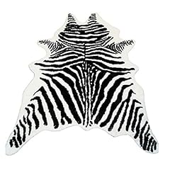 Zebra print rug for sale  Delivered anywhere in UK