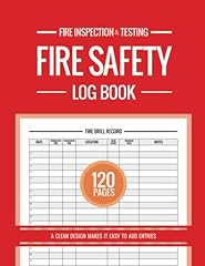 Fire safety log for sale  Delivered anywhere in UK